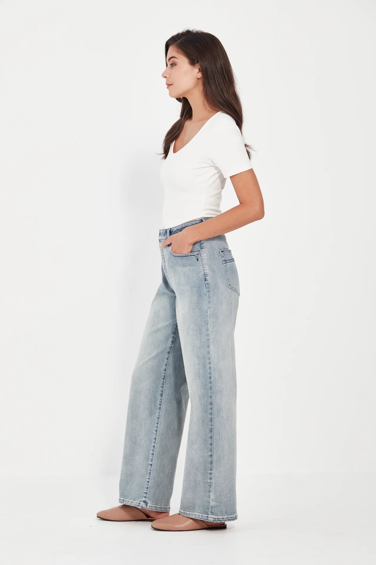 Verge | Cruise Jean | Mid Blue