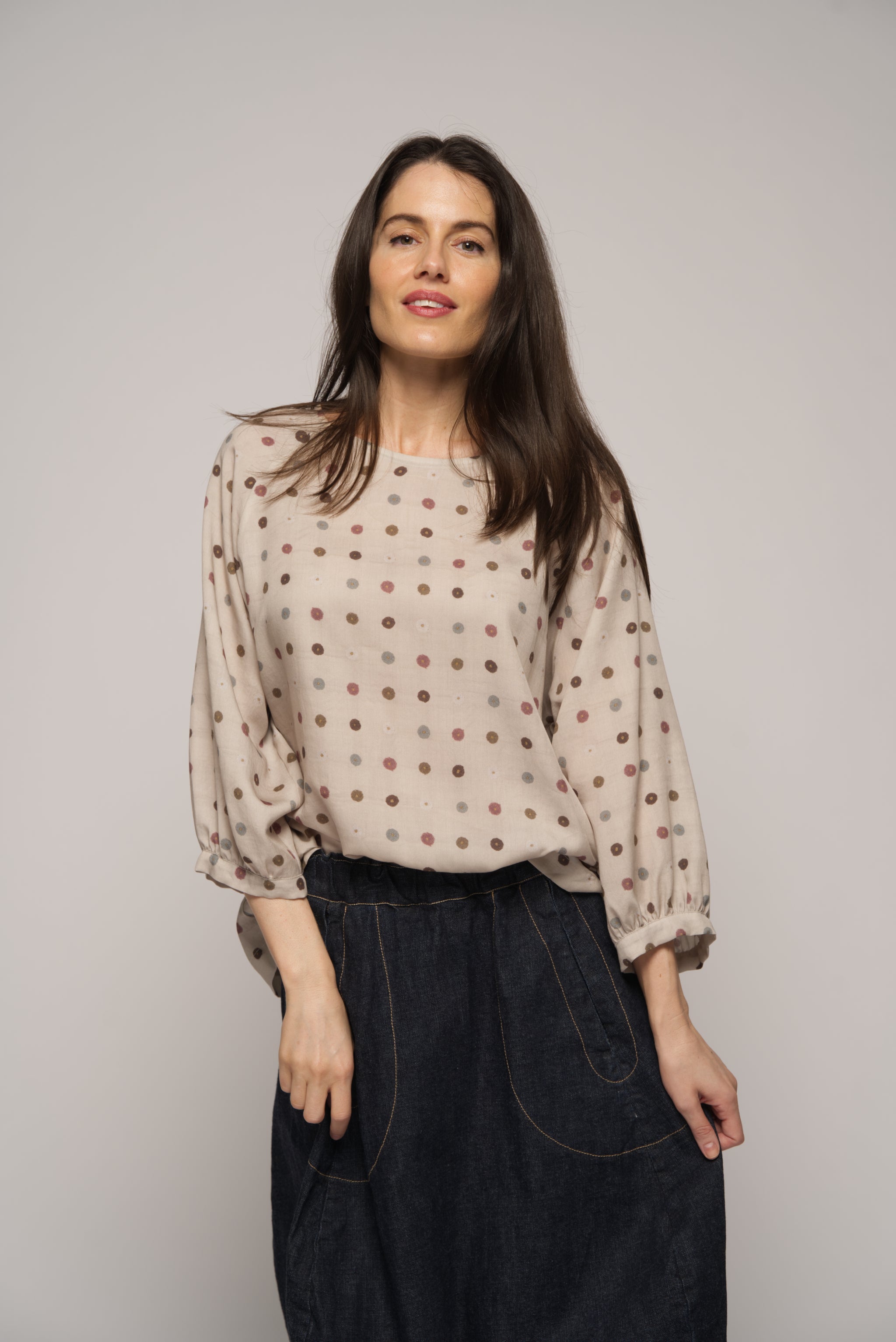 Muse | Dottie Top | Tencel Spot