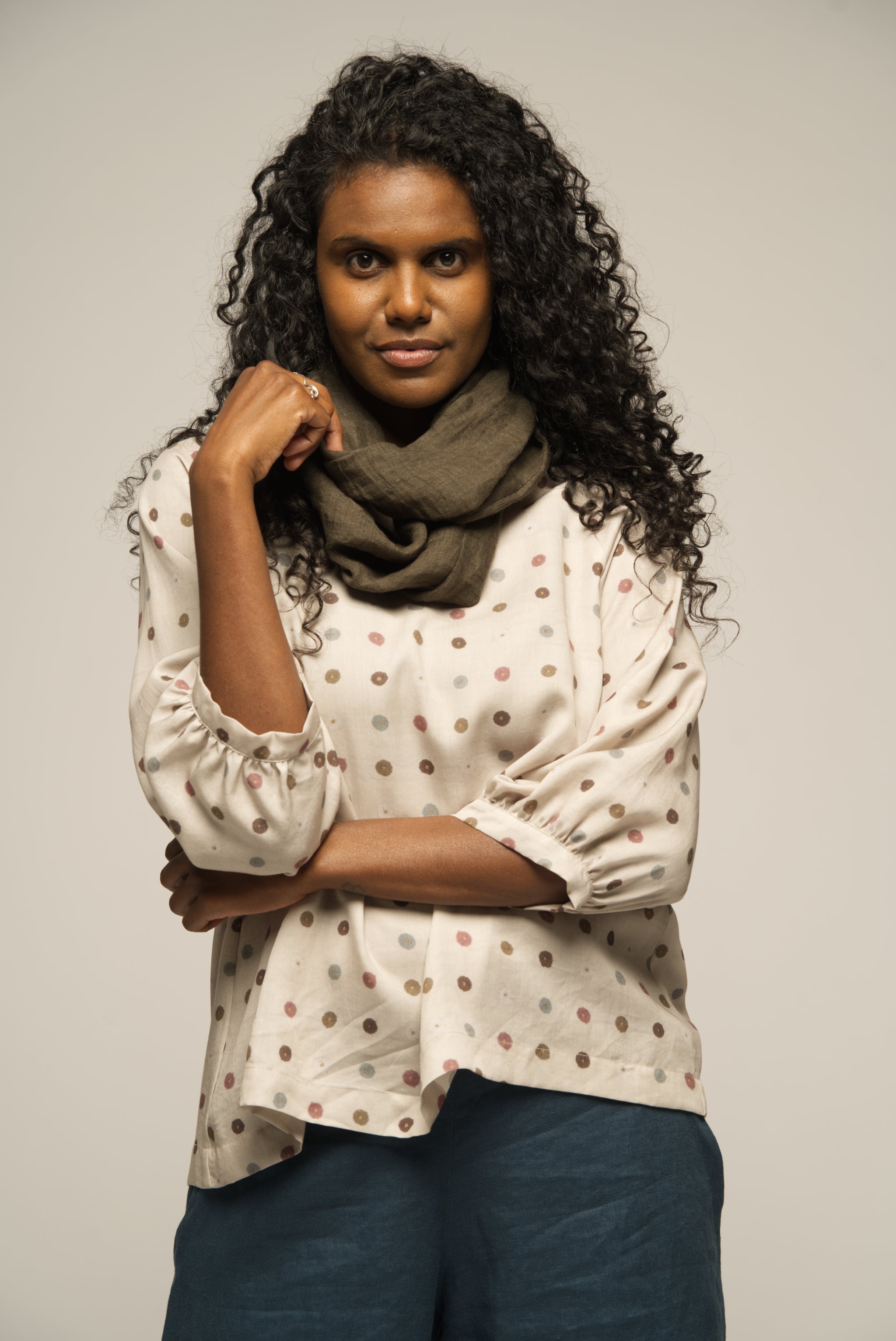 Muse | Dottie Top | Tencel Spot