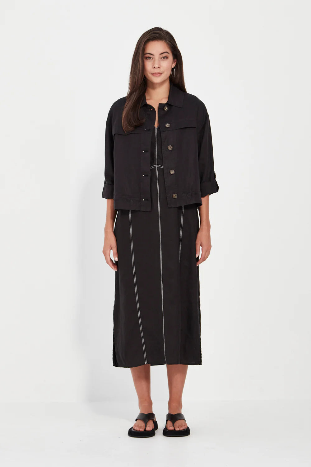 Verge I Echo Jacket I Black