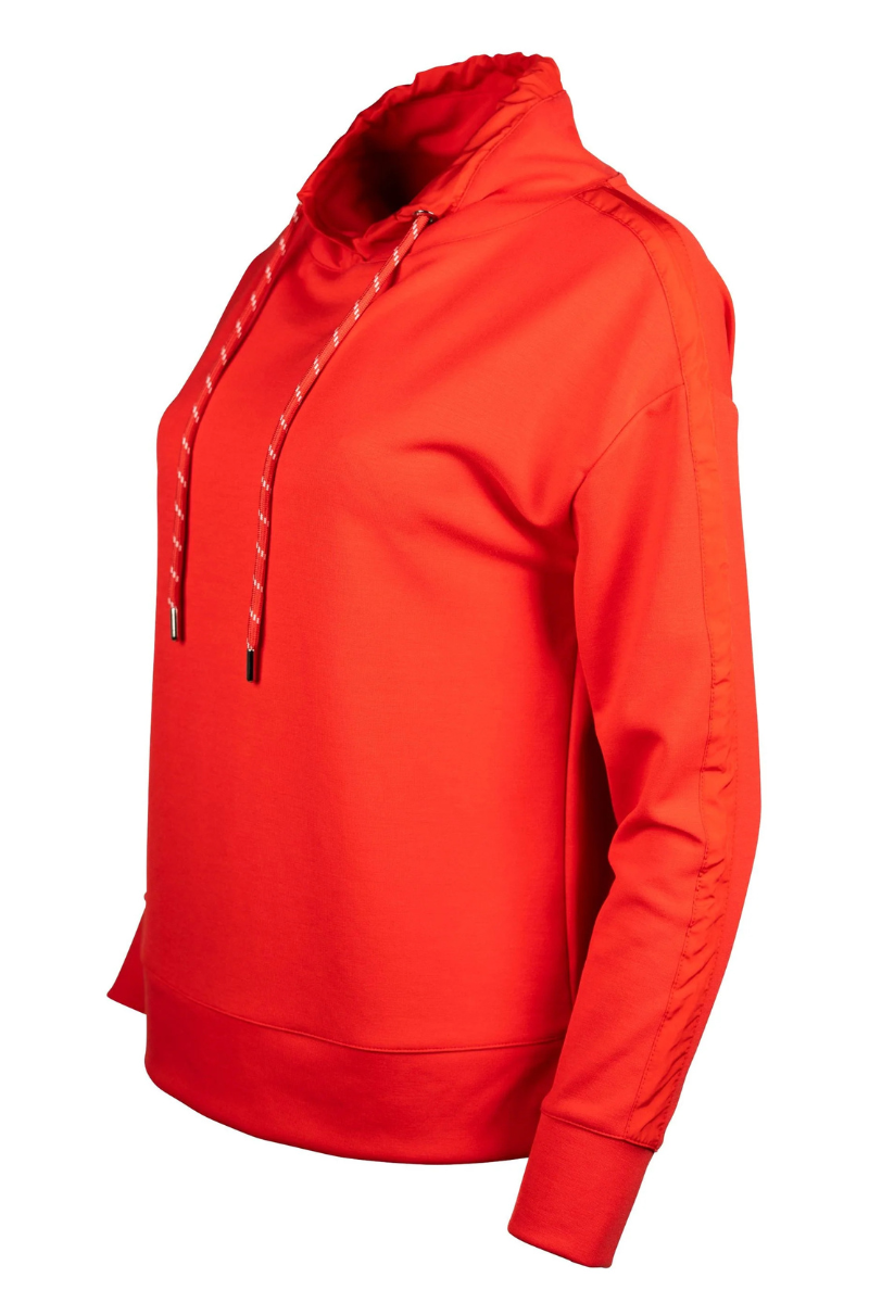 Faber | Track Top with Hoodie | Coral