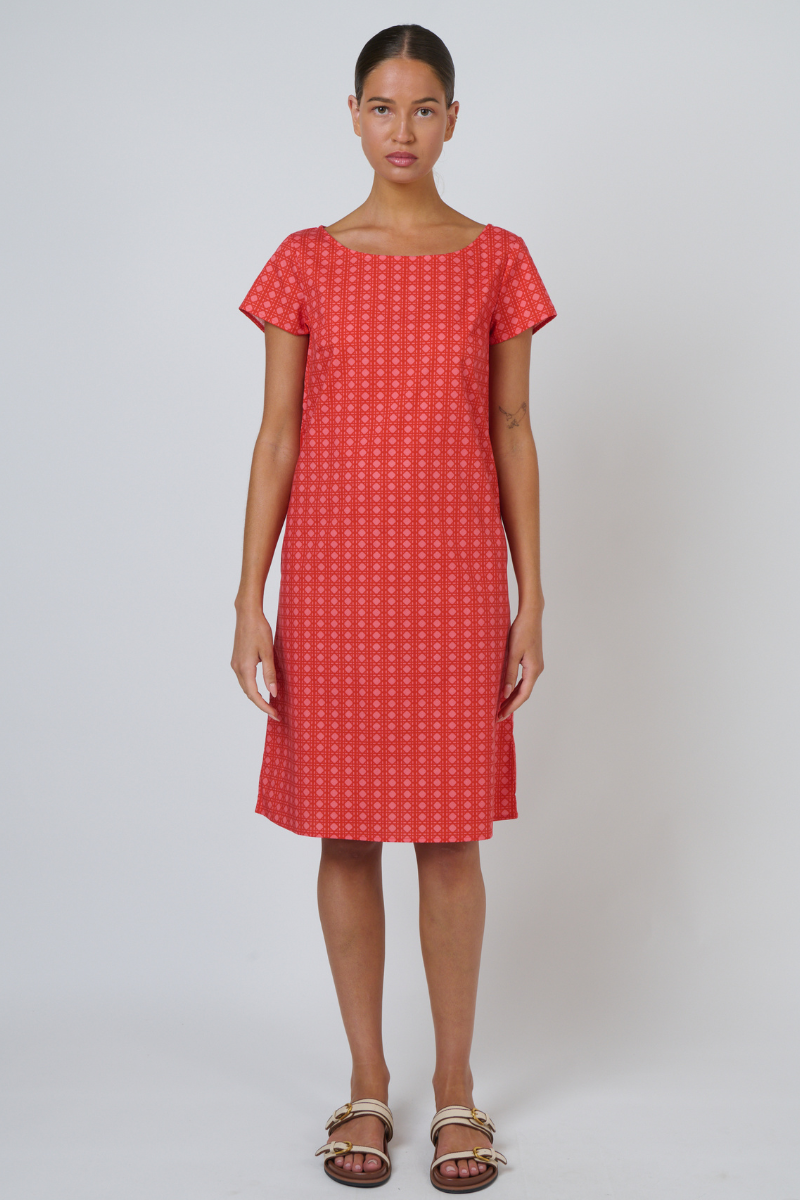 Naturals | Poplin Dress | Cannage