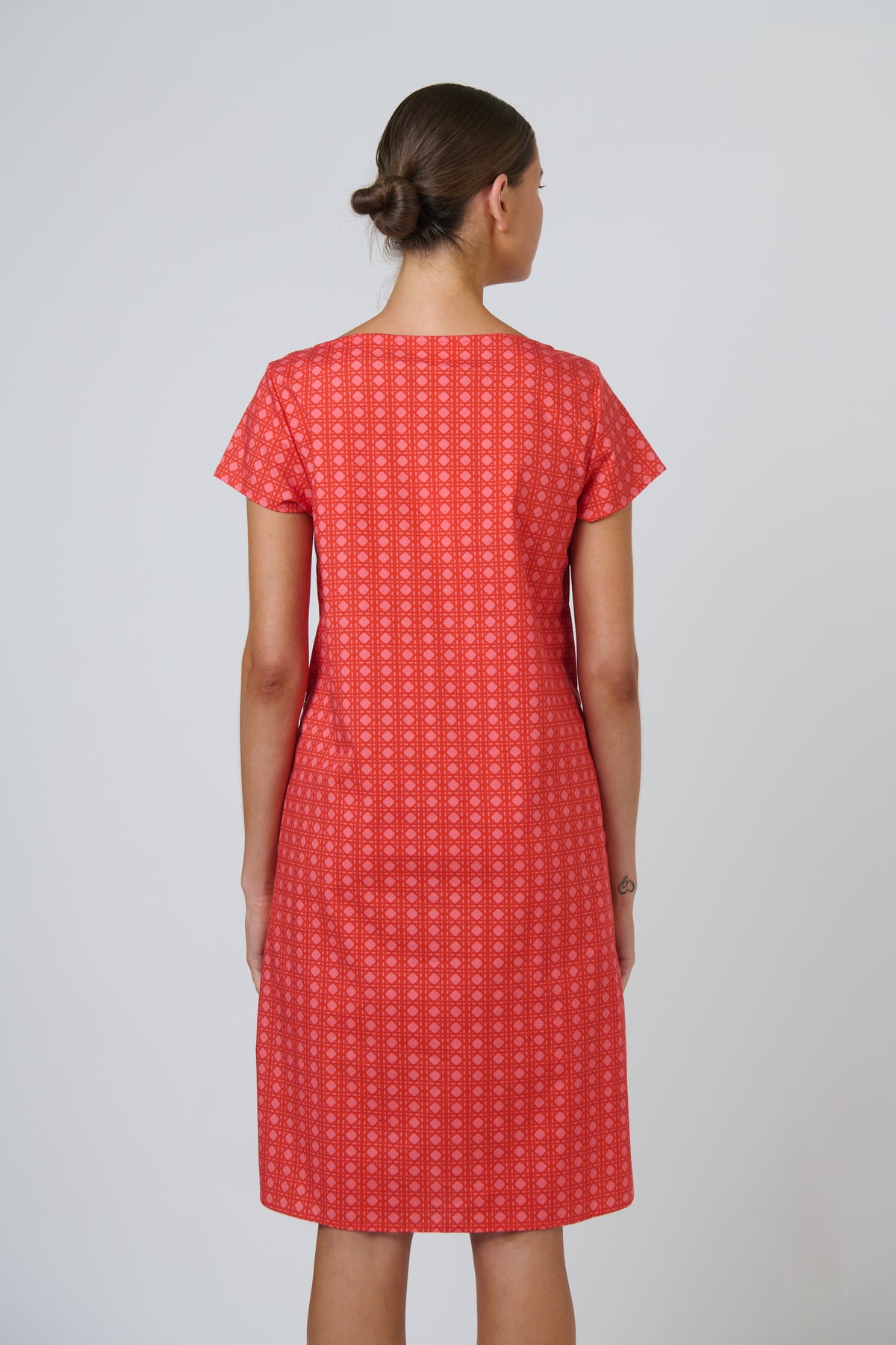 Naturals | Poplin Dress | Cannage