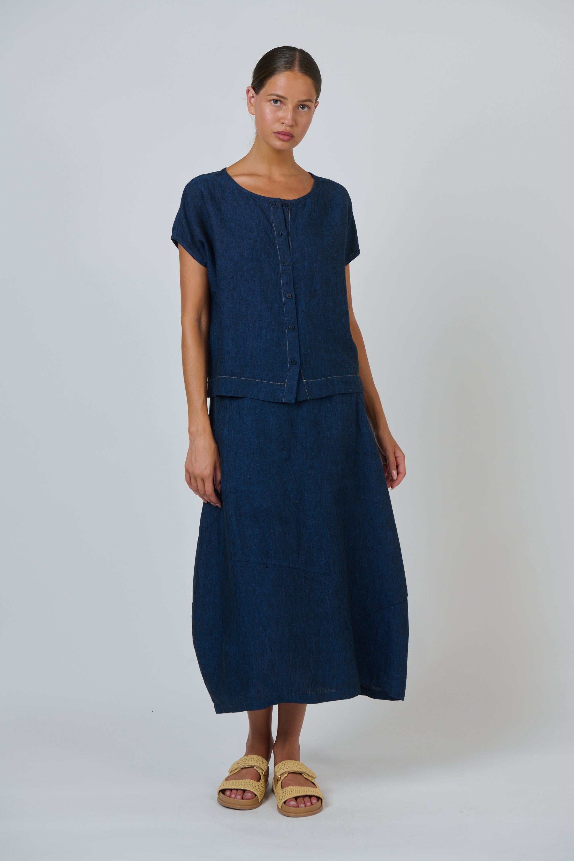 Naturals | Linen Skirt | Eclipse