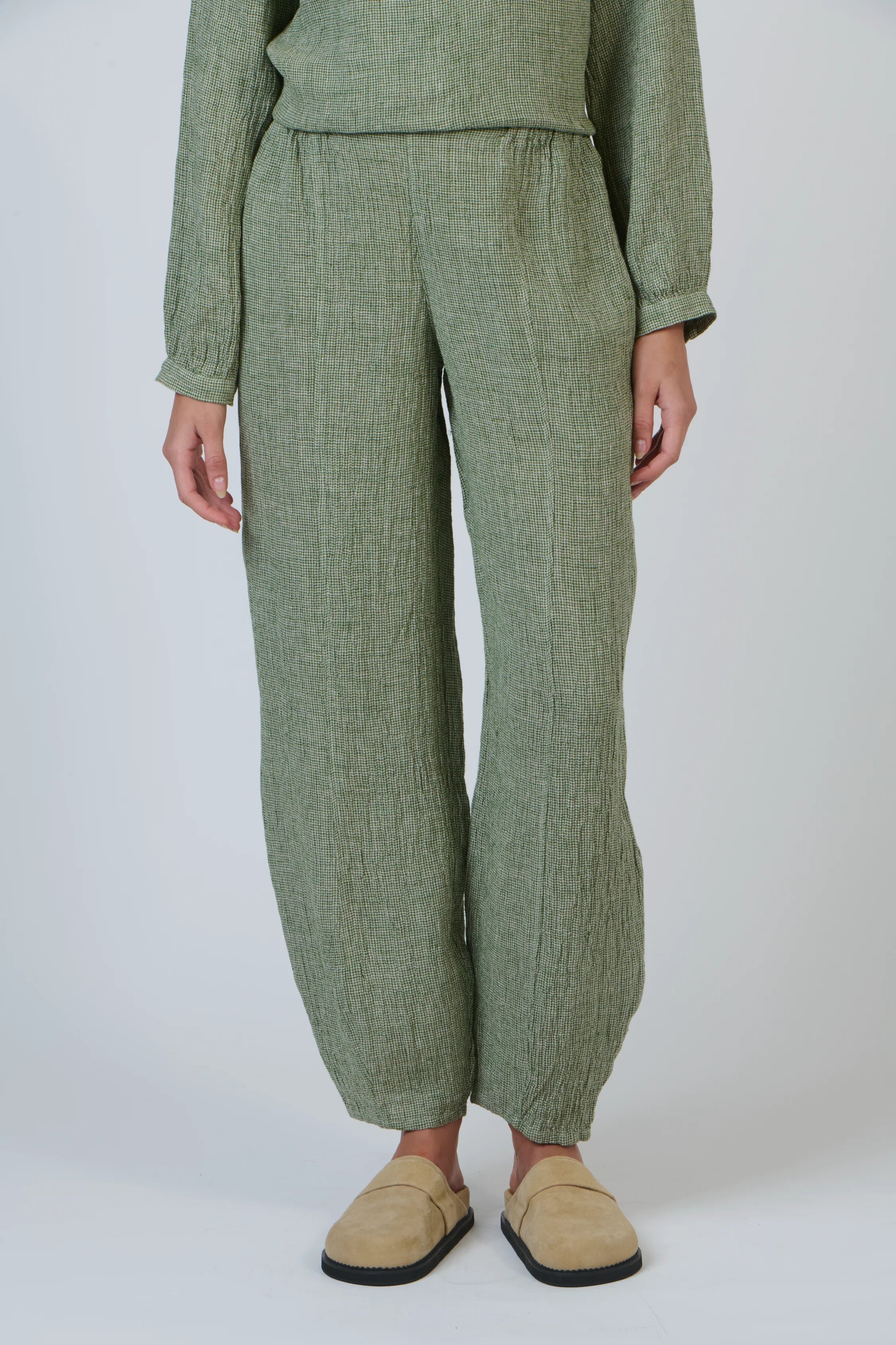 Naturals | Balloon Pants with Pockets | Oregano