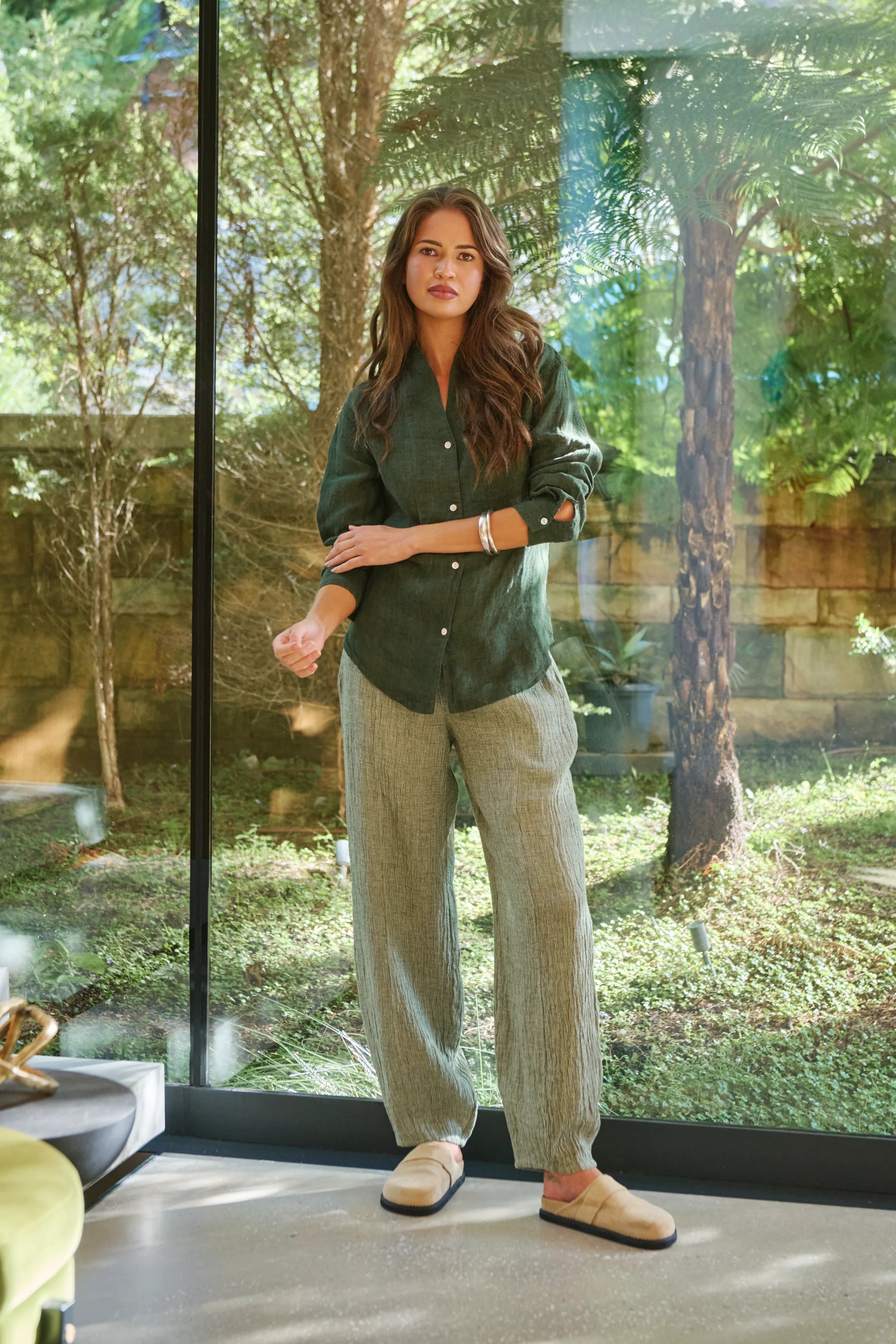 Naturals | Balloon Pants with Pockets | Oregano