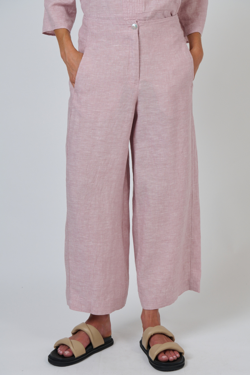 Naturals | Linen Pants | Radish
