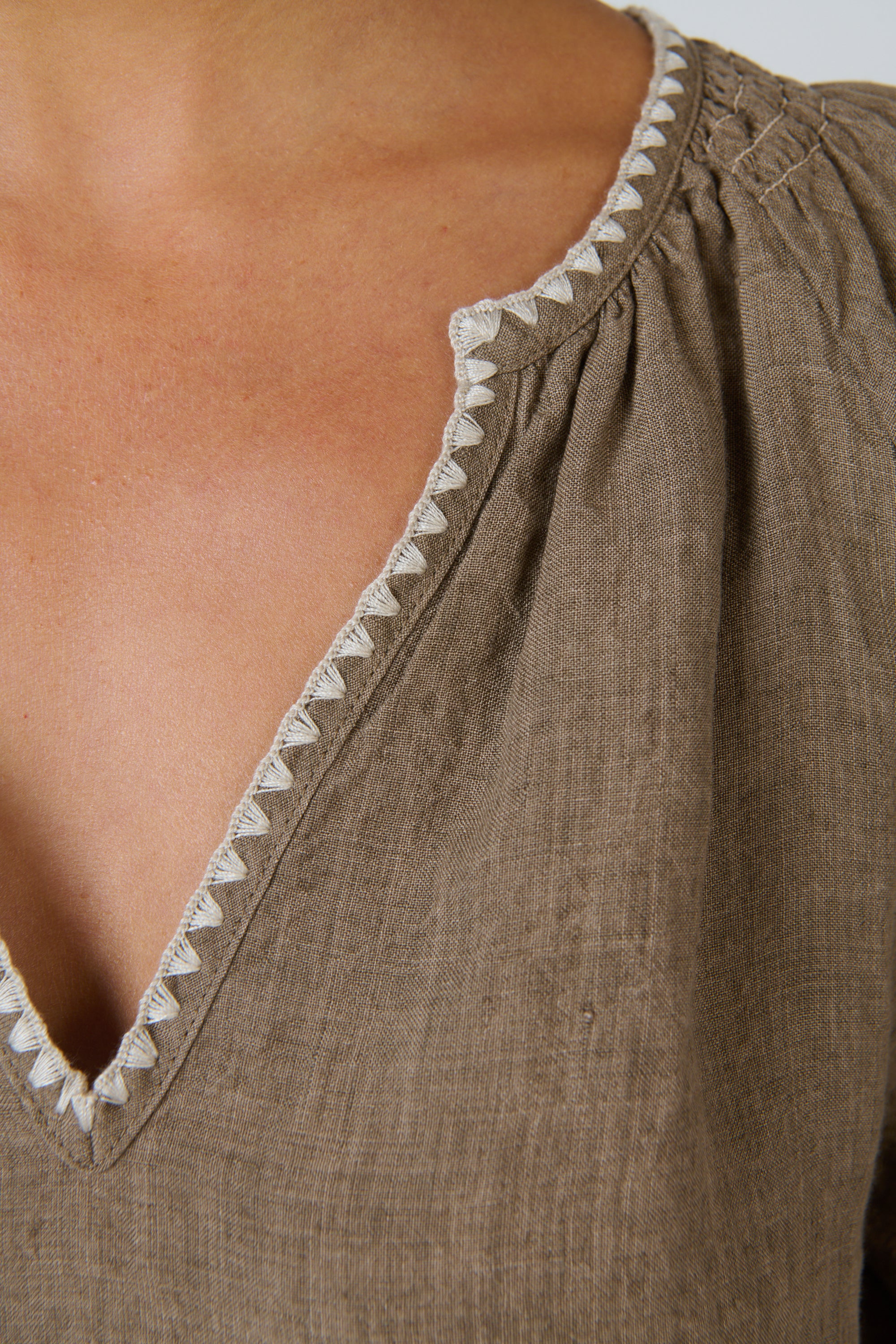 Naturals | Linen Dress | Agate