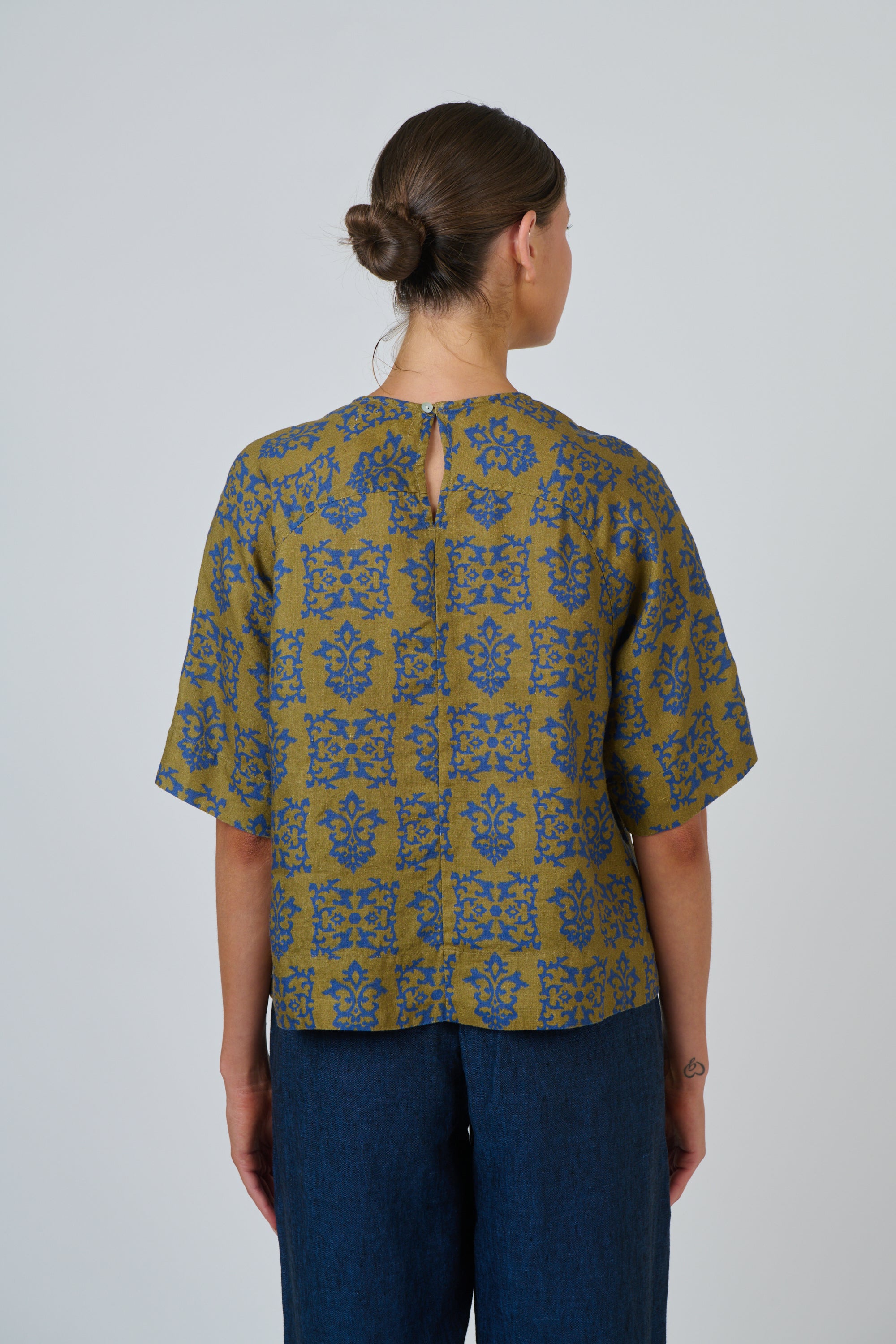 Naturals | Linen Top | Motif