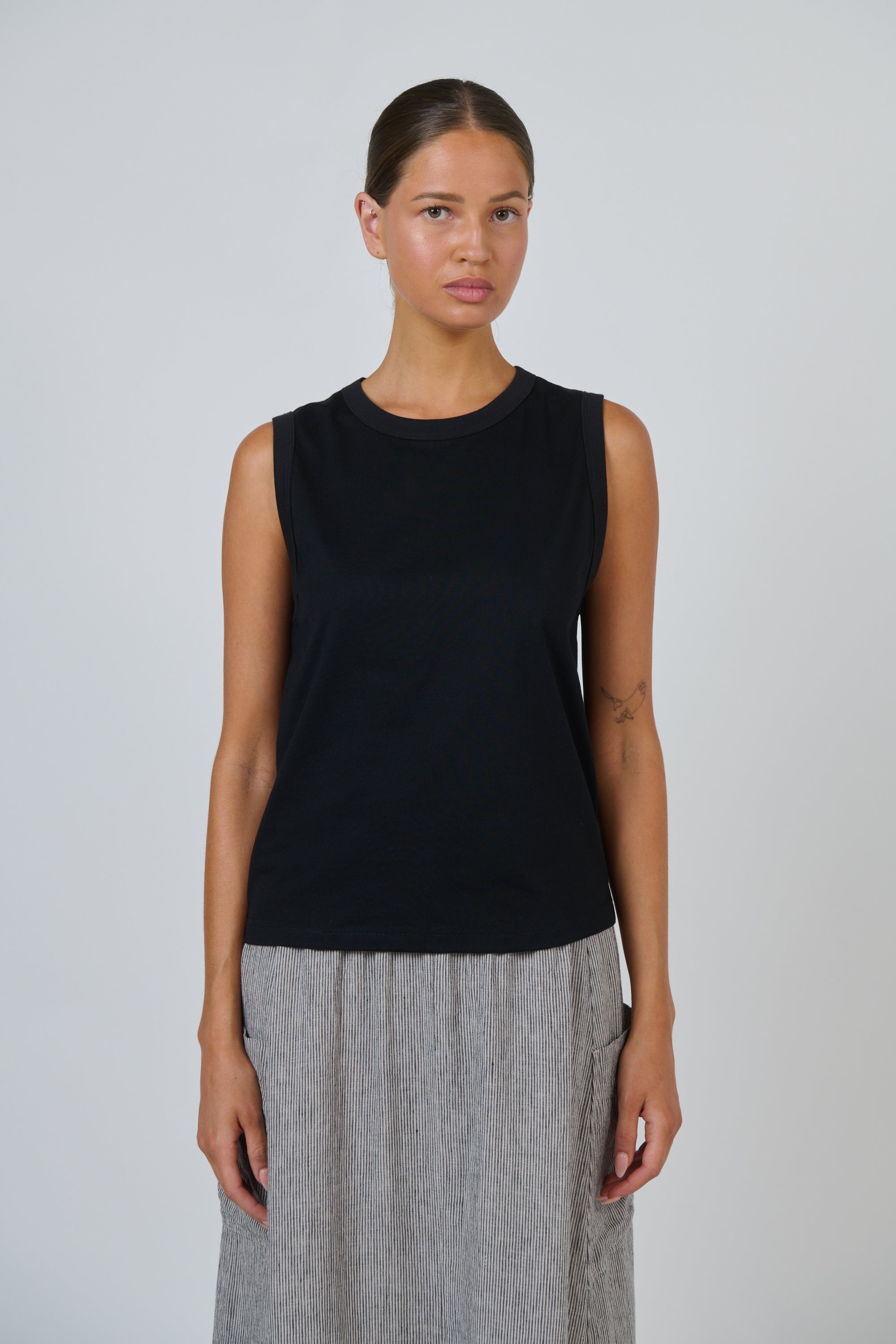 Naturals | Cotton Top | Black