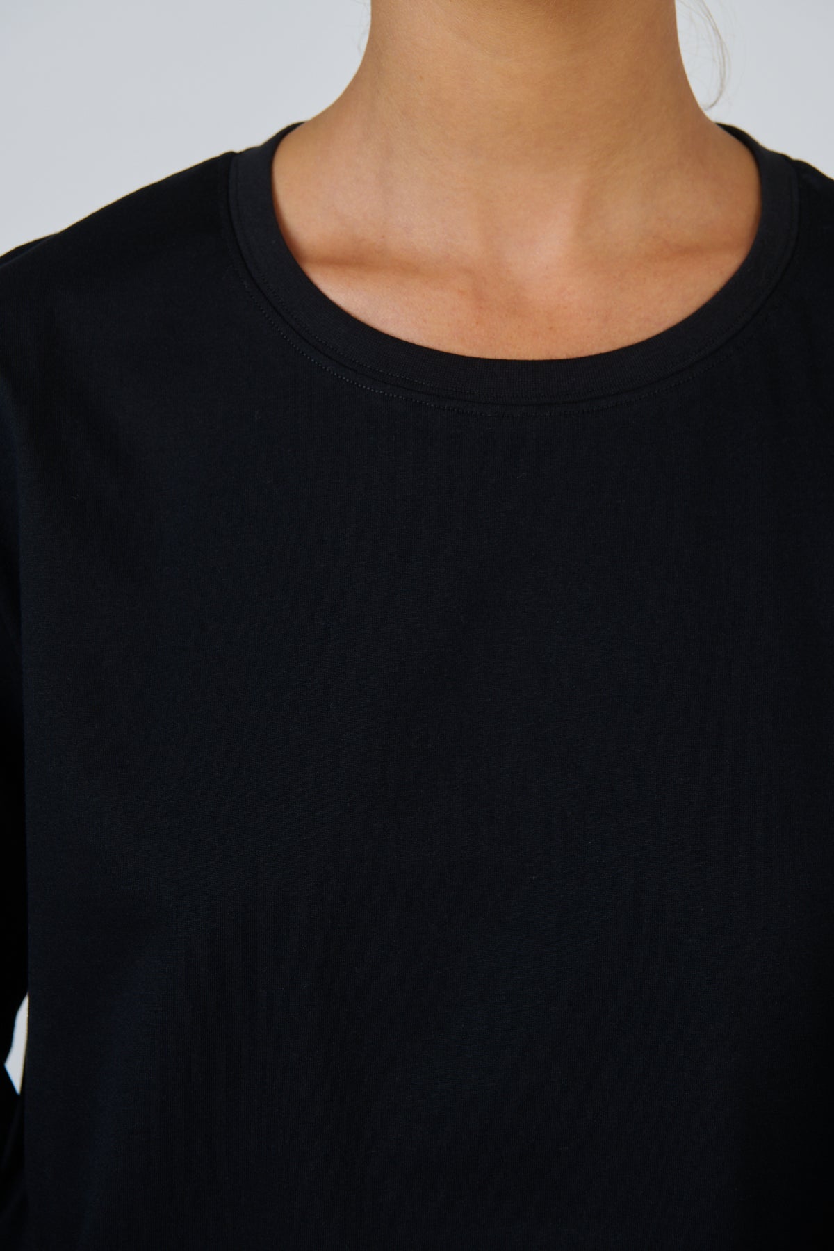 Naturals | Cotton T-Shirt | Black