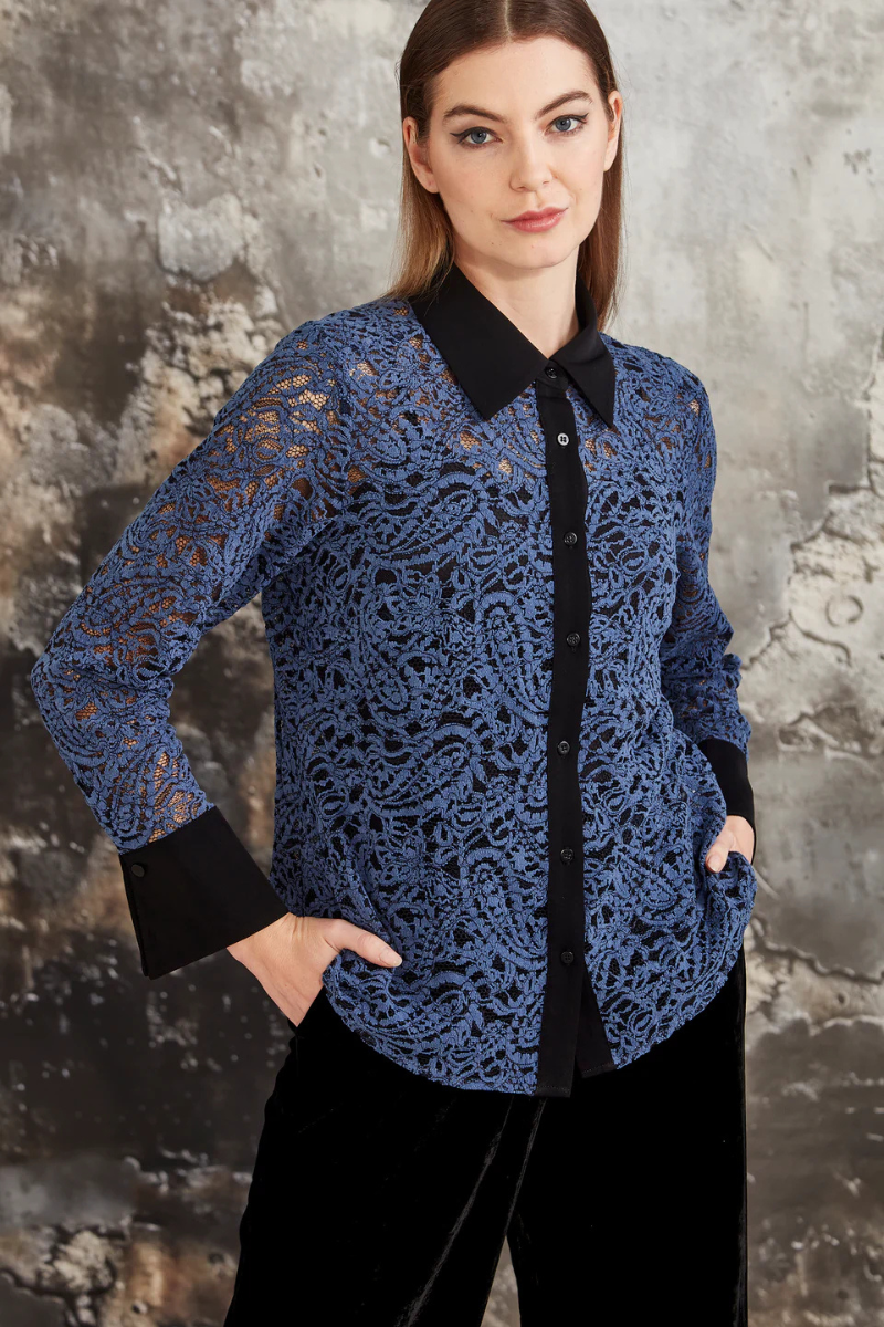 Glide by Verge | Allegra Shirt | Denim