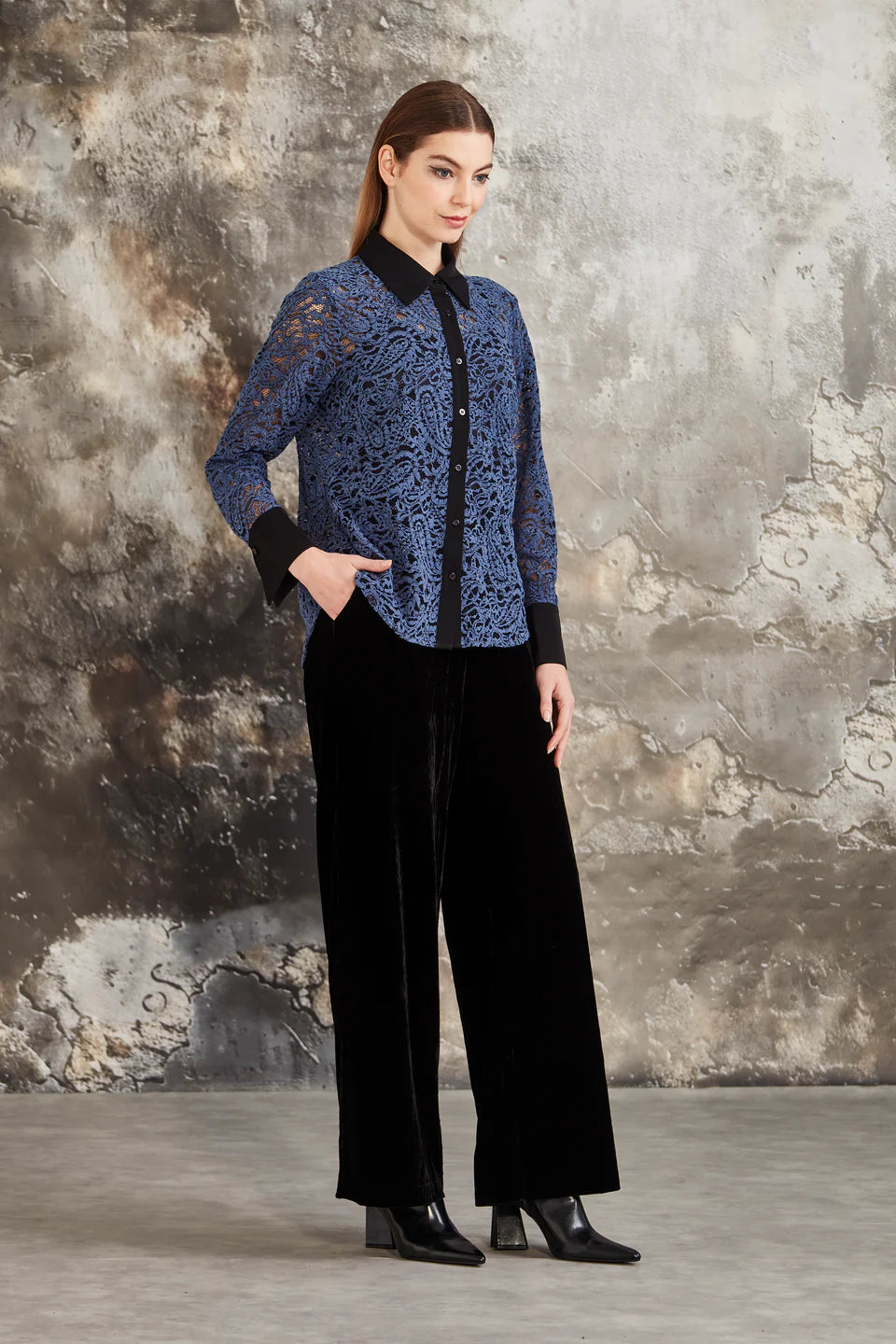 Glide by Verge | Allegra Shirt | Denim