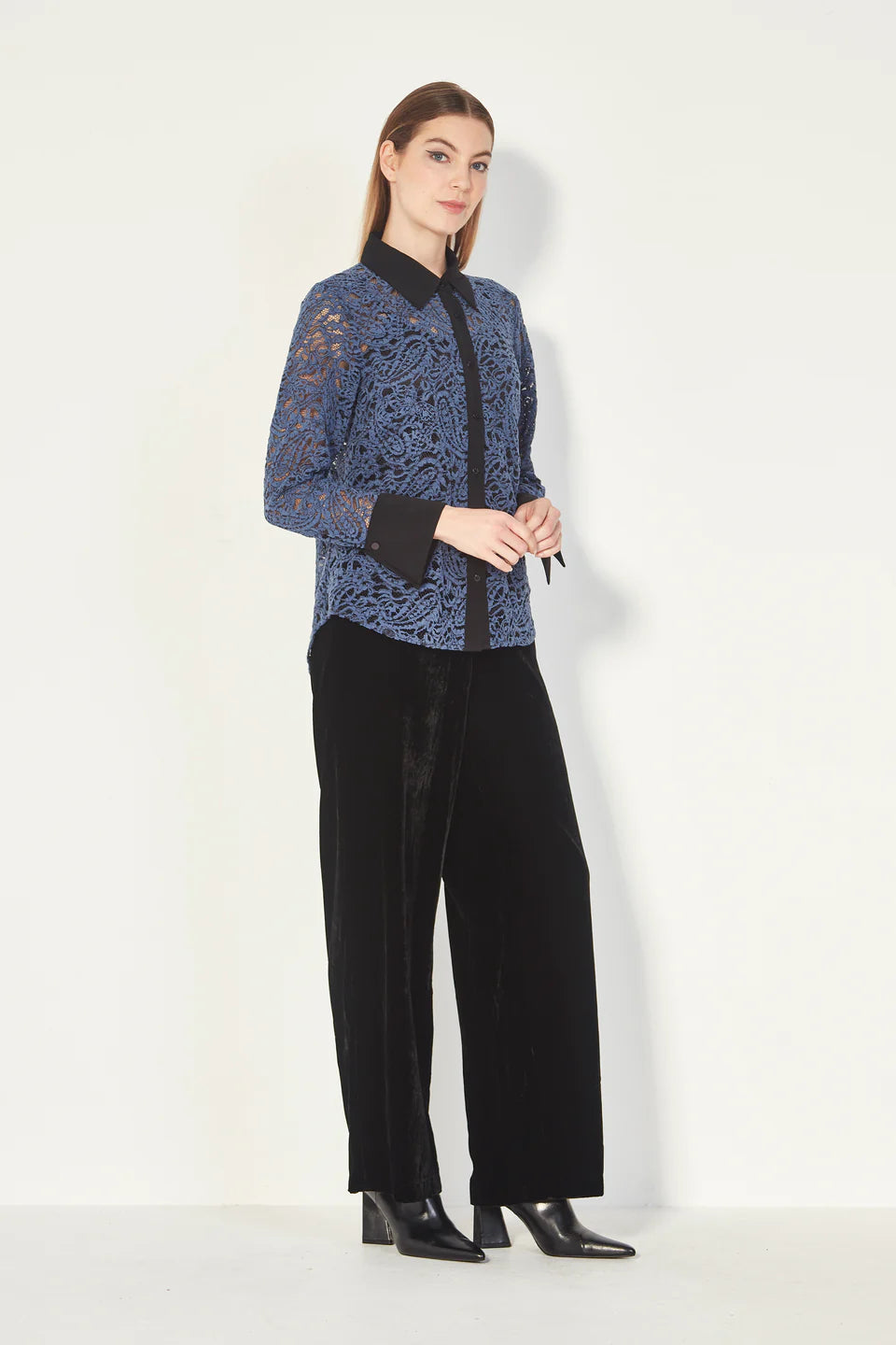 Glide by Verge | Allegra Shirt | Denim