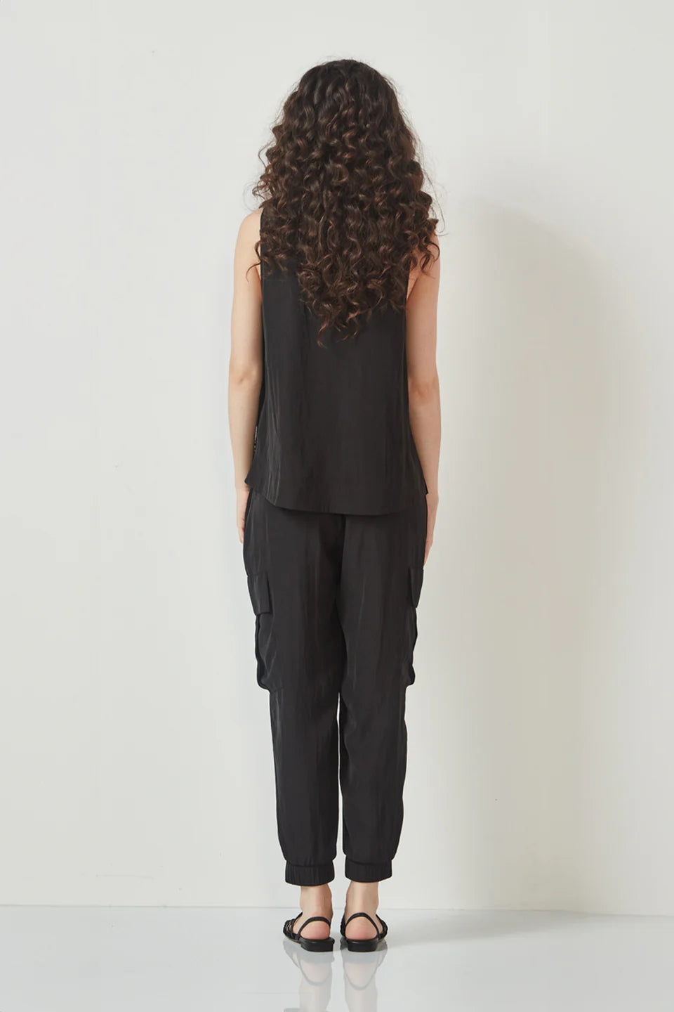 Glide by Verge | Felicity Tank | Black
