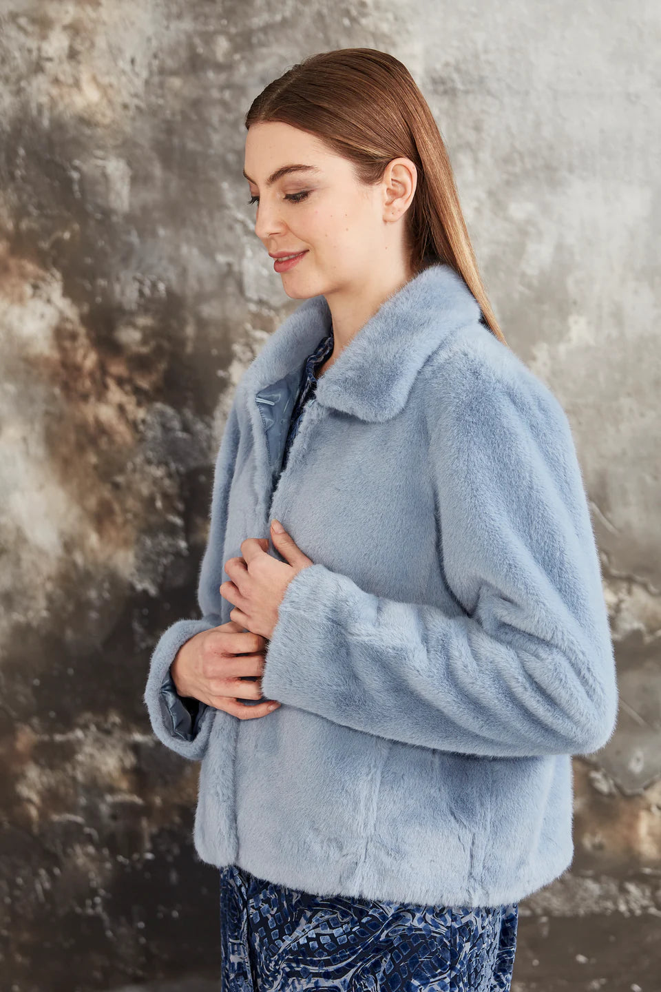 Glide by Verge | Rossini Jacket | Vintage Blue