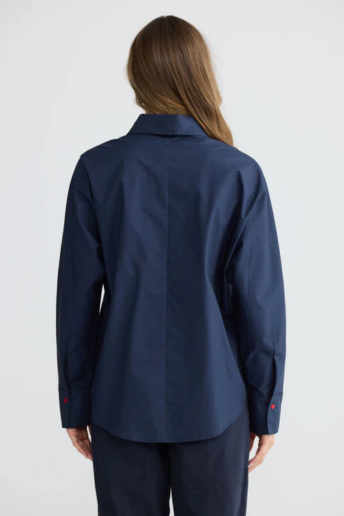 Holiday | Fae Shirt | Navy