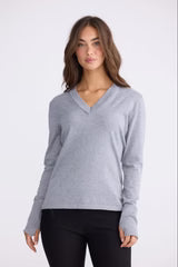 Holiday I Cassian Knit Top I Grey