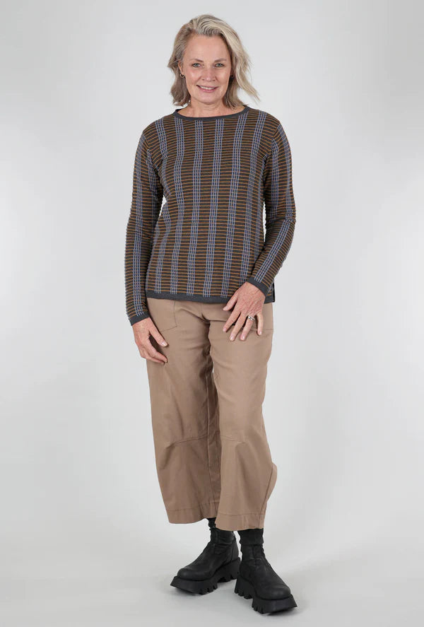 N.O.K. | Nature of Knitting | Fafa Sweater In Charcoal