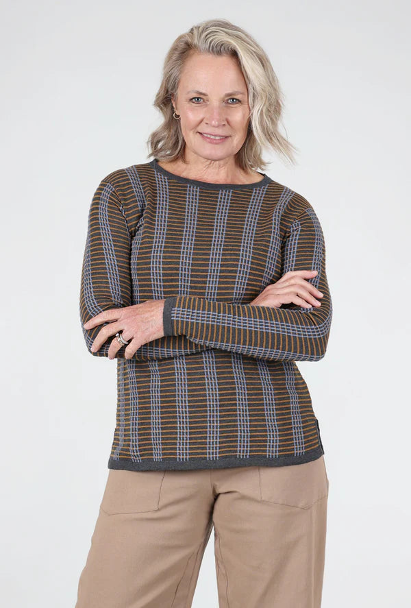 N.O.K. | Nature of Knitting | Fafa Sweater In Charcoal