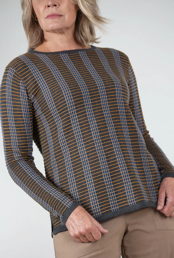 N.O.K. | Nature of Knitting | Fafa Sweater In Charcoal