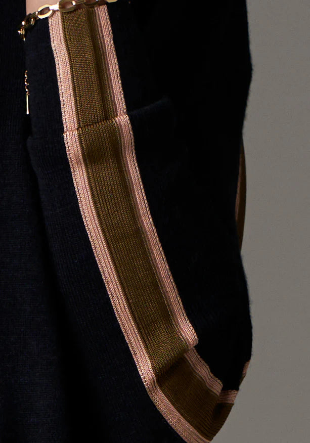 POL | Bennet Short Sleeve Knit Tee | Navy