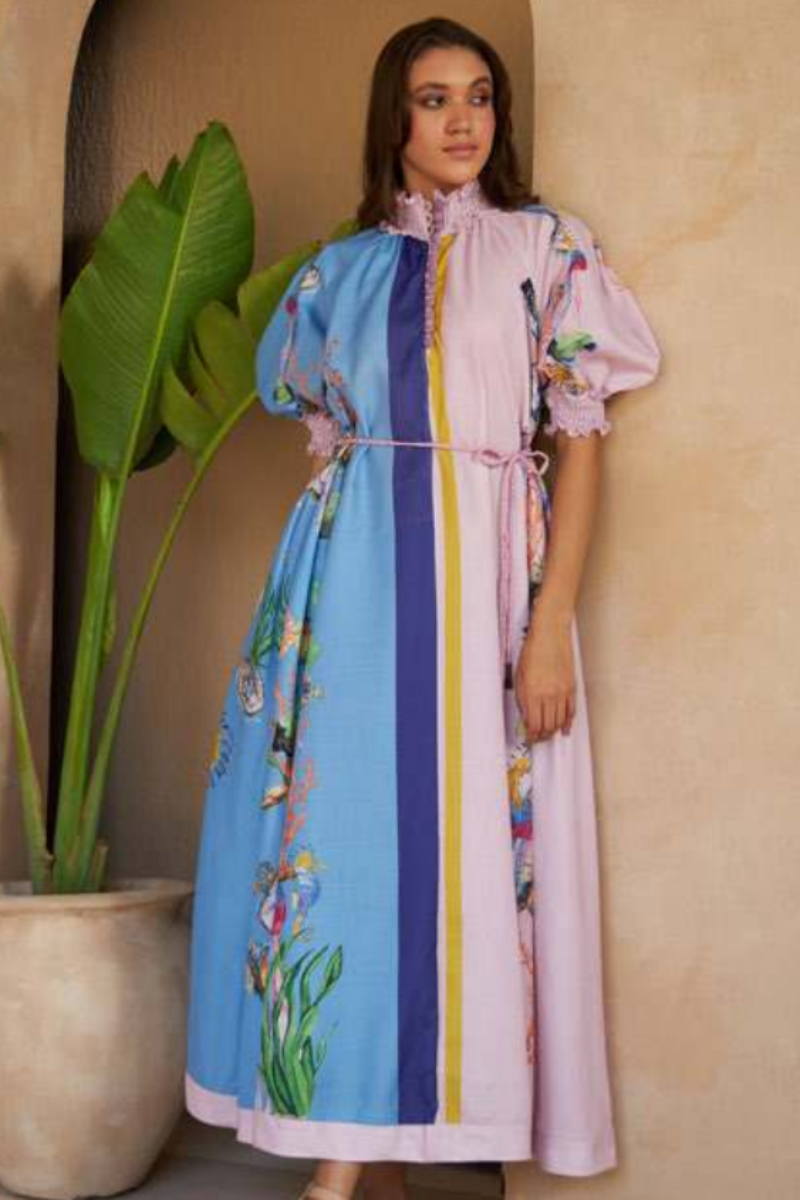 Inoa | Alka Dress | Shells Multicolour