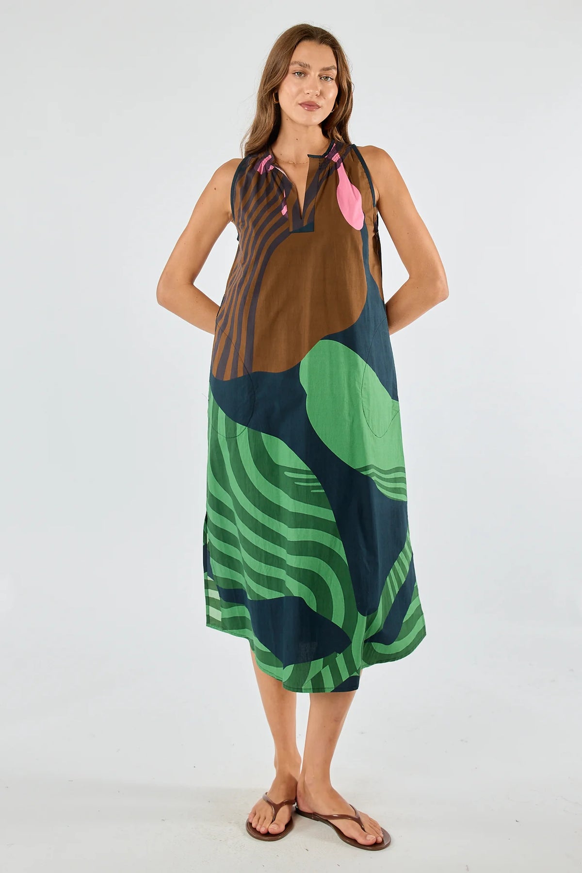 Itami | Papillon Sleeveless Dress | Black