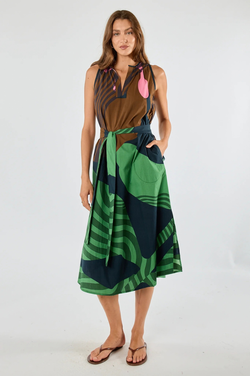 Itami | Papillon Sleeveless Dress | Black
