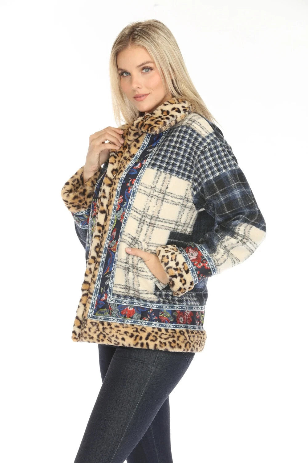 Johnny Was | Becks Plaid Jacket | Reversible