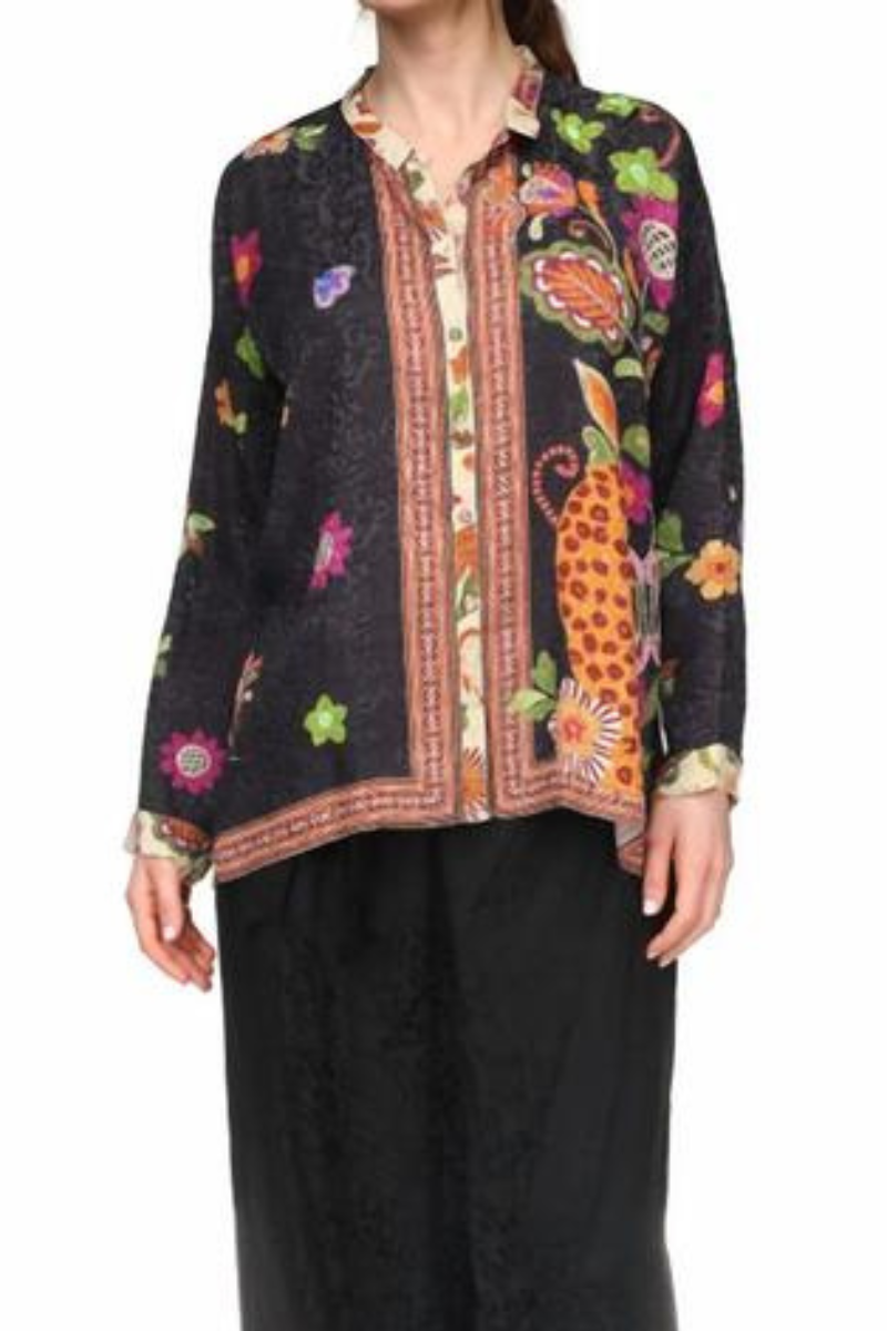 Johnny Was | Audrey Oversized Shirt | Maxima