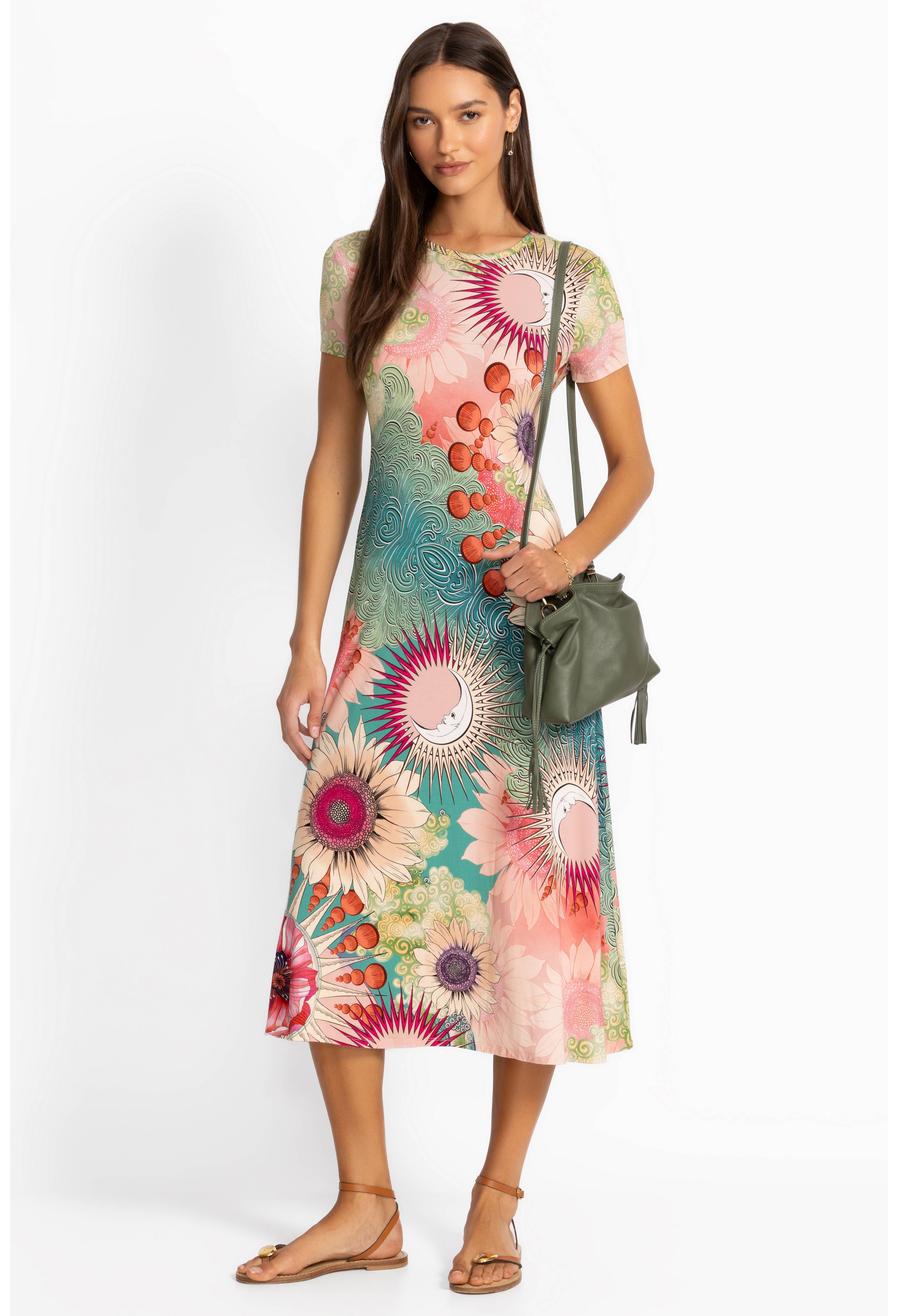 Johnny Was | The Janie Favourite Cap Sleeve Dress | Emily