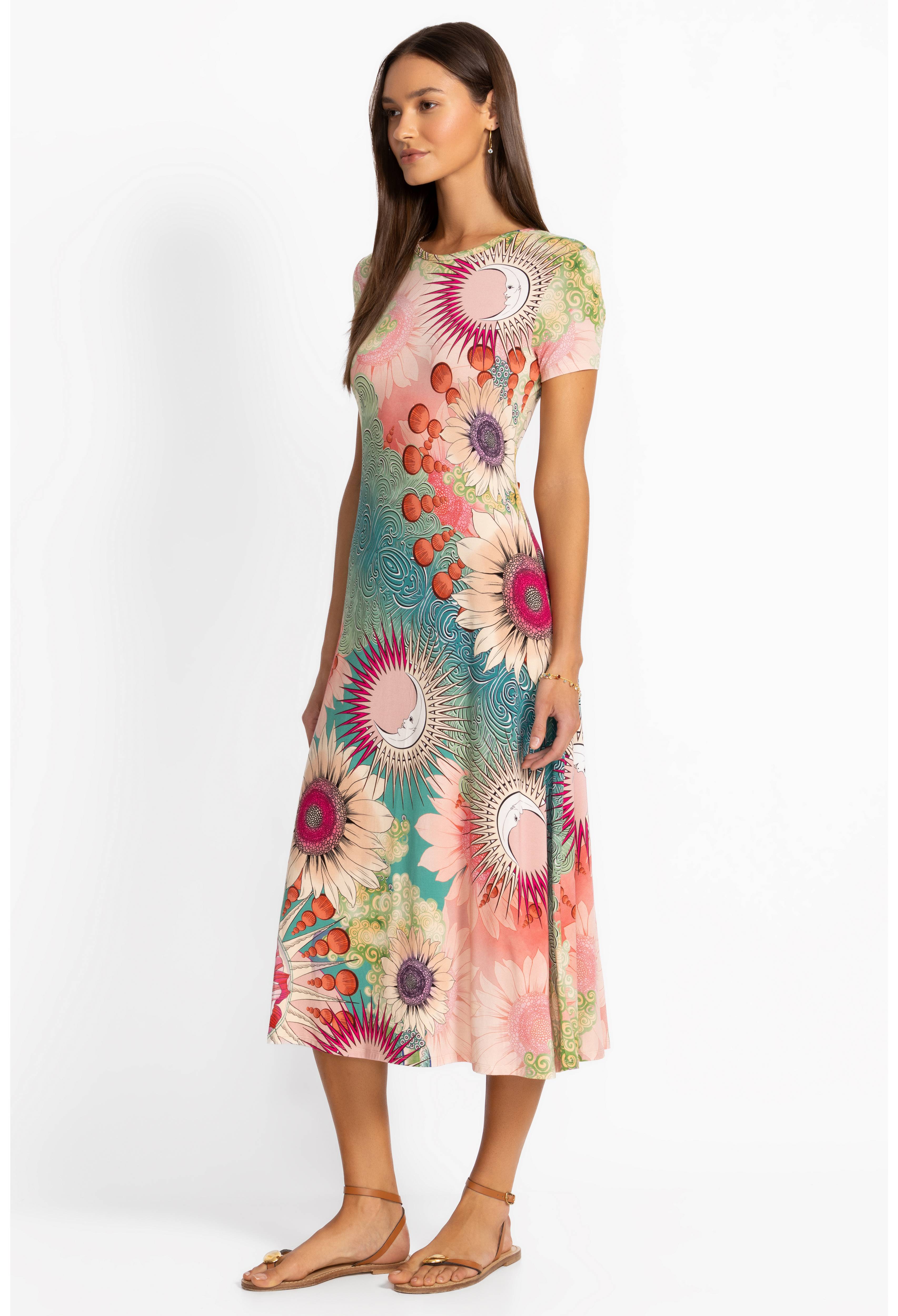 Johnny Was | The Janie Favourite Cap Sleeve Dress | Emily