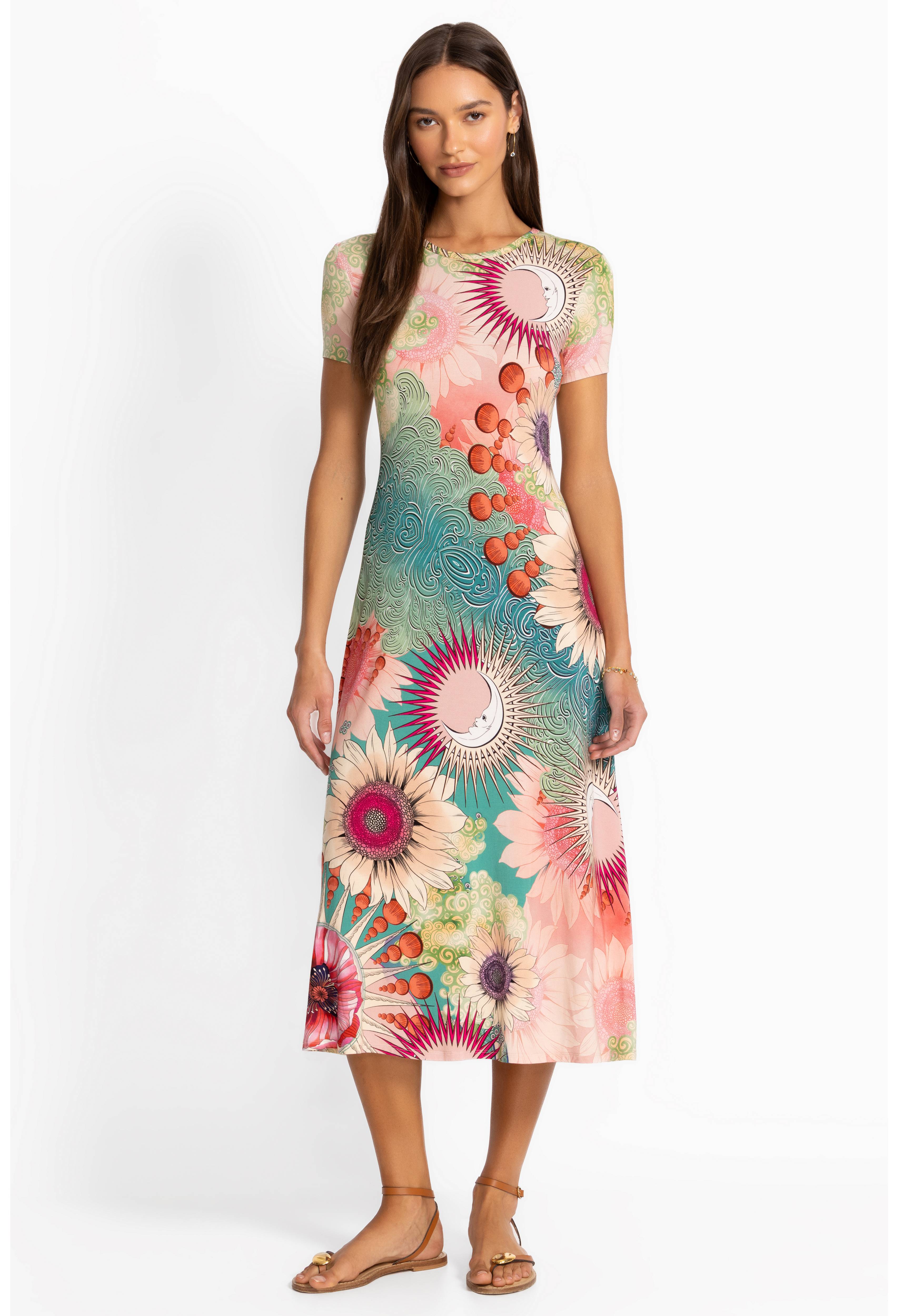 Johnny Was | The Janie Favourite Cap Sleeve Dress | Emily