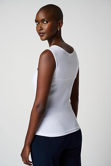 Joseph Ribkoff | Classic Square Neck Cami | White
