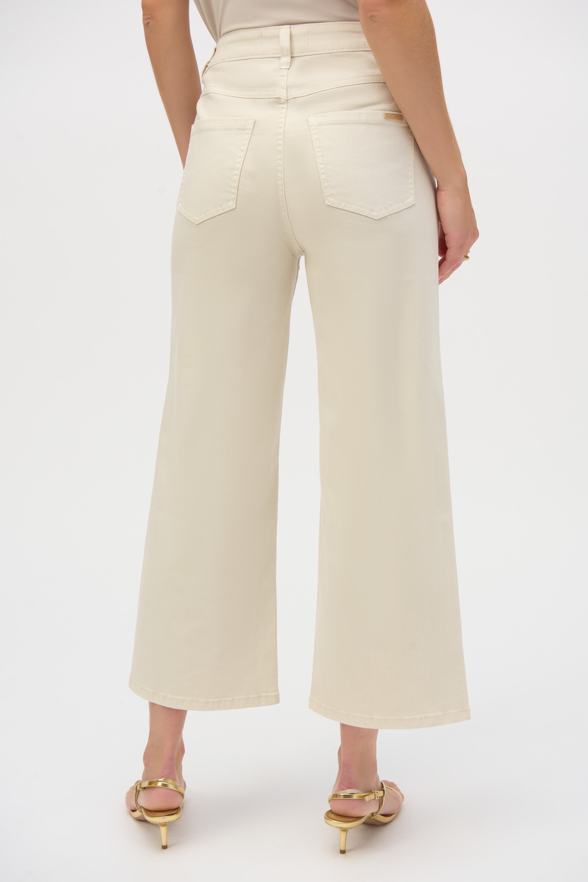 Joseph Ribkoff | Stretch Culotte Jean | Beige
