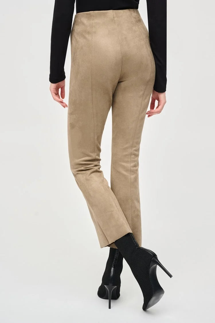 Joseph Ribkoff | Stretch Suede Flared Pants | Java