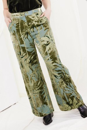 Kamare | Marais Burnout Pant | Palm