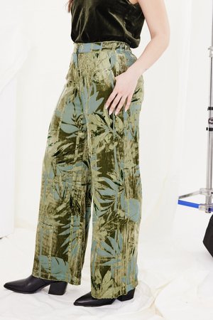 Kamare | Marais Burnout Pant | Palm