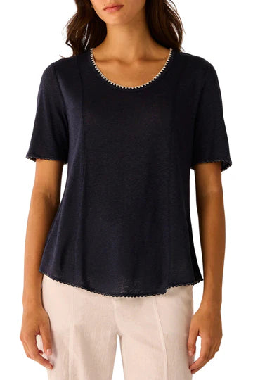 Lania | Salute Top | Ink