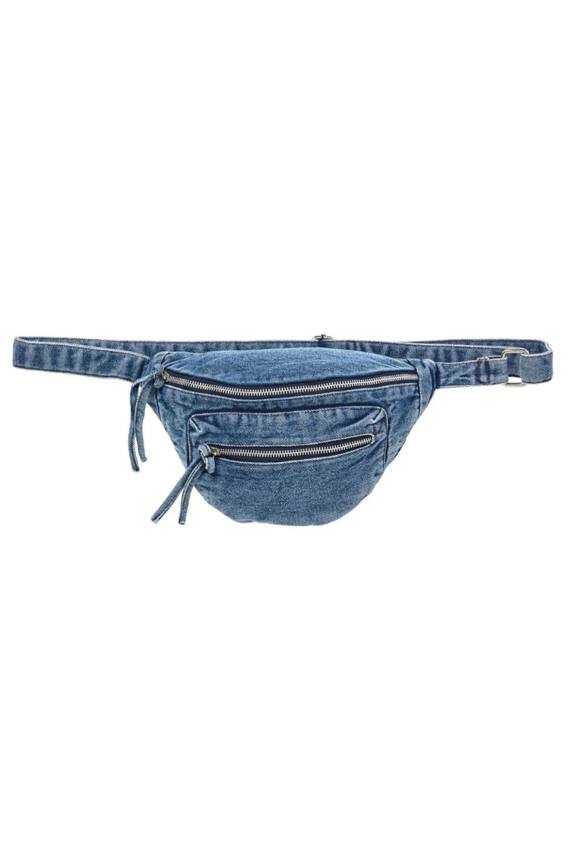 Lolly's Laundry | Holly Belt Bag | Washed Denim