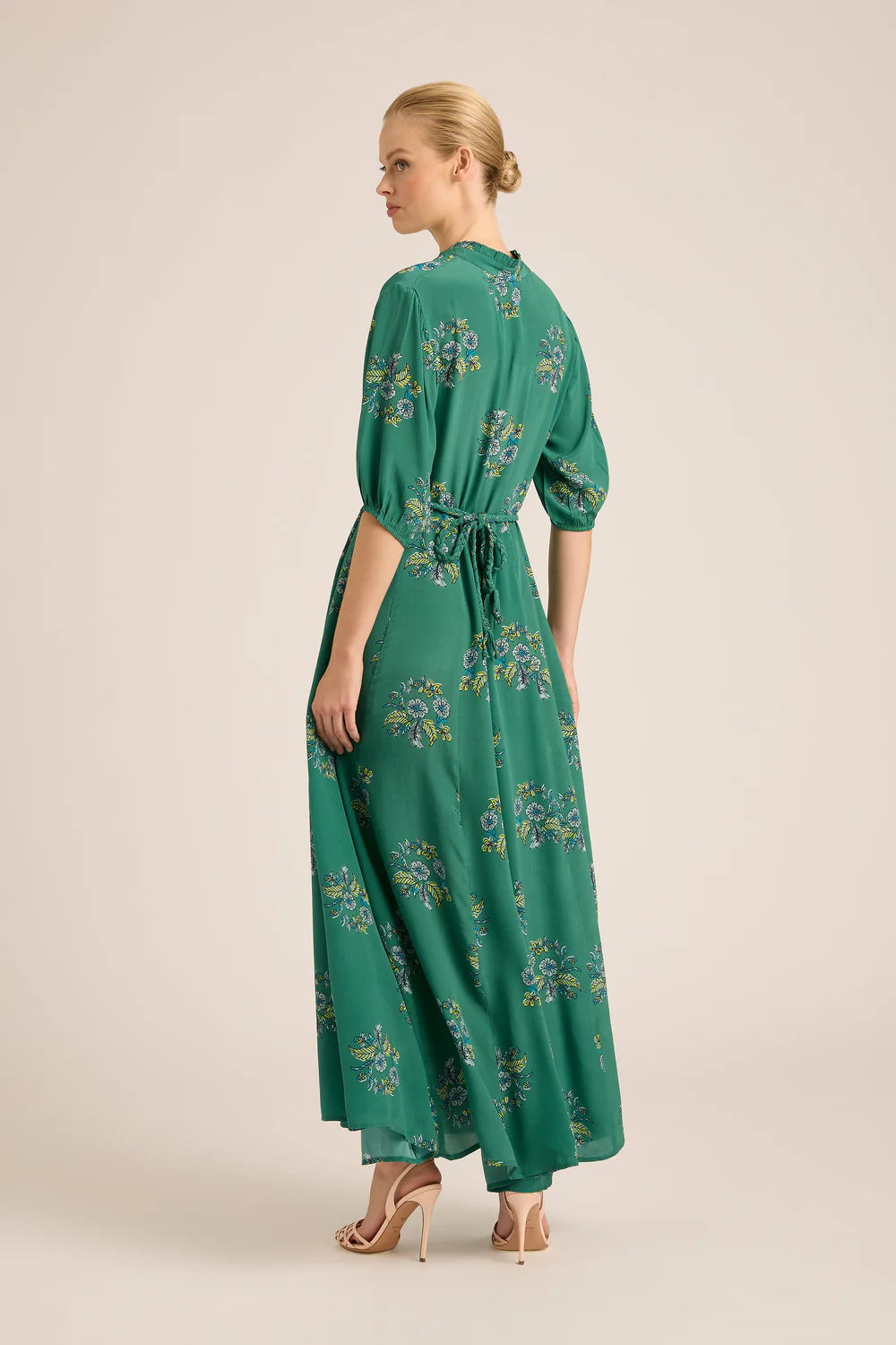 Lola | Georgia Maxi Dress | Wreath Mint