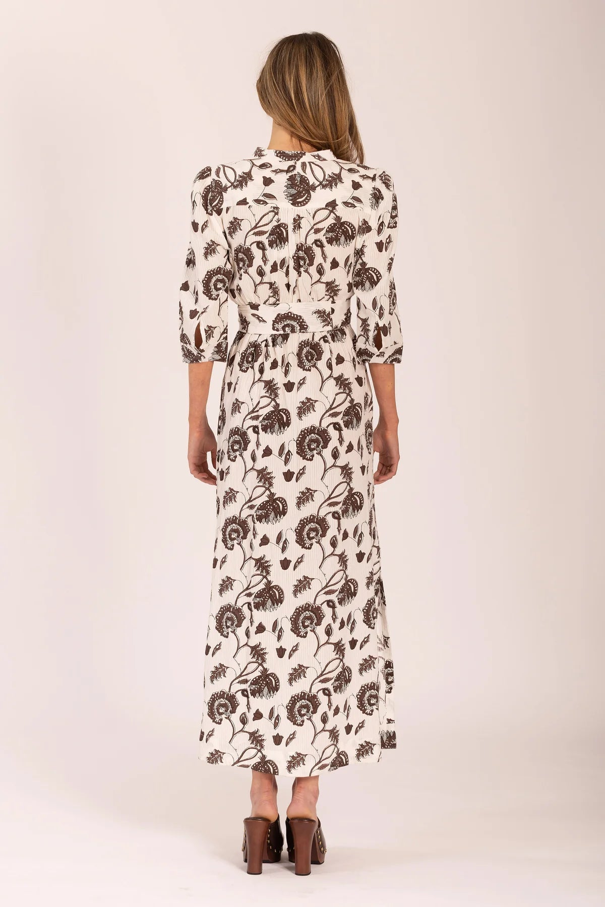 Lola | Mary Maxi Dress | Capri/Navy