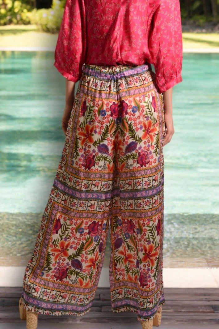 Lola | Palazzo Silk Pant | Tulleries Square