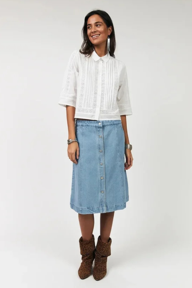 Lolly's Laundry | Amora Shirt | White