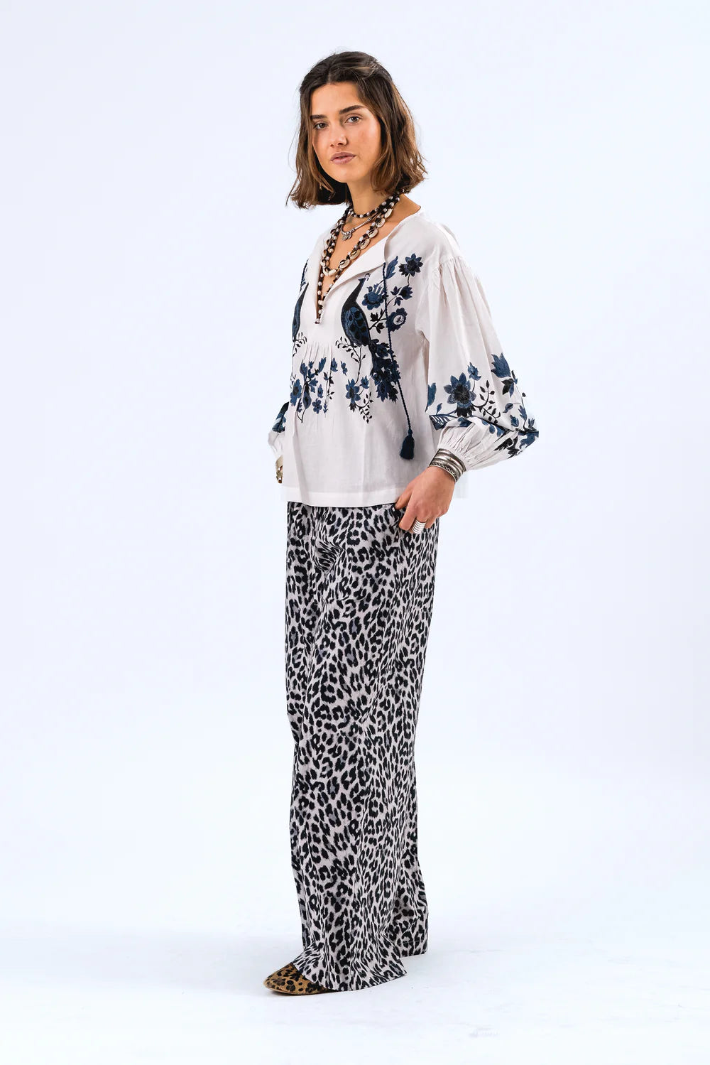 Lolly's Laundry | Askar Blouse | Creme