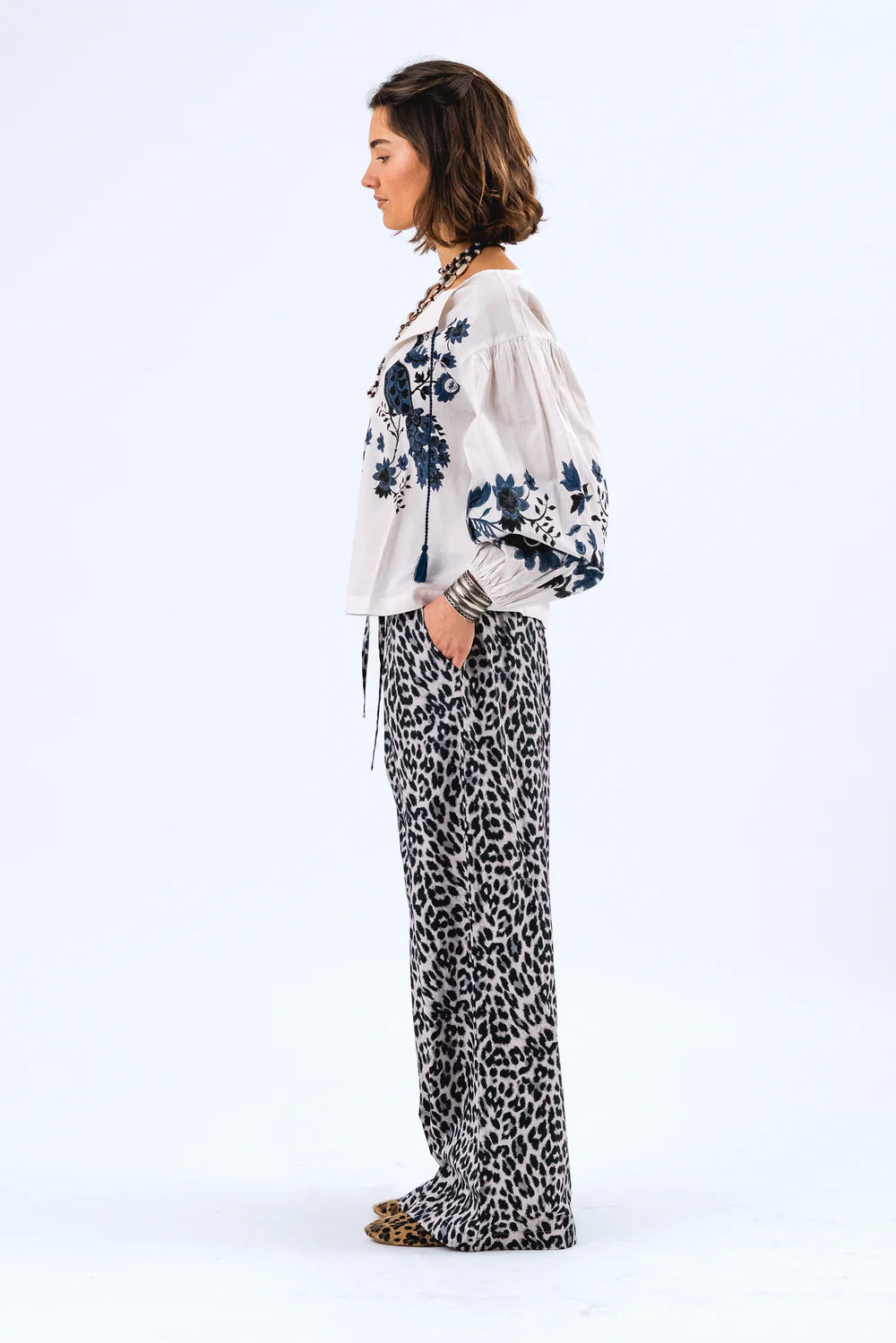 Lolly's Laundry | Askar Blouse | Creme