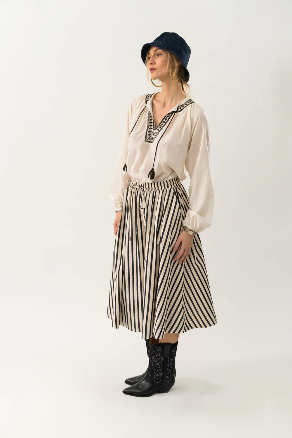 Lolly's Laundry | Bihar Blouse | Creme