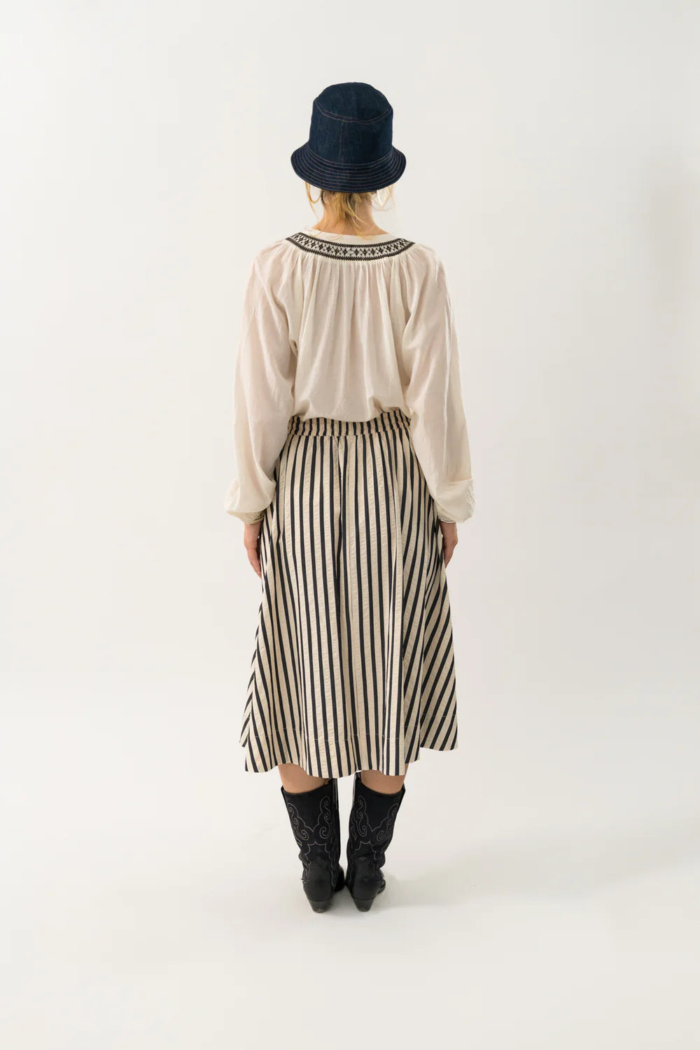 Lolly's Laundry | Bihar Blouse | Creme