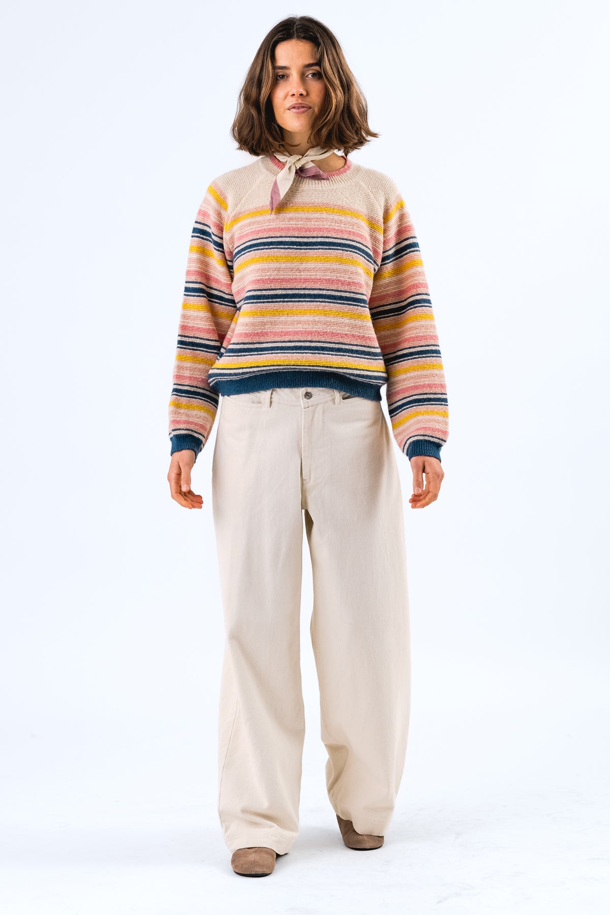 Lolly's Laundry | Florida Pants | Creme